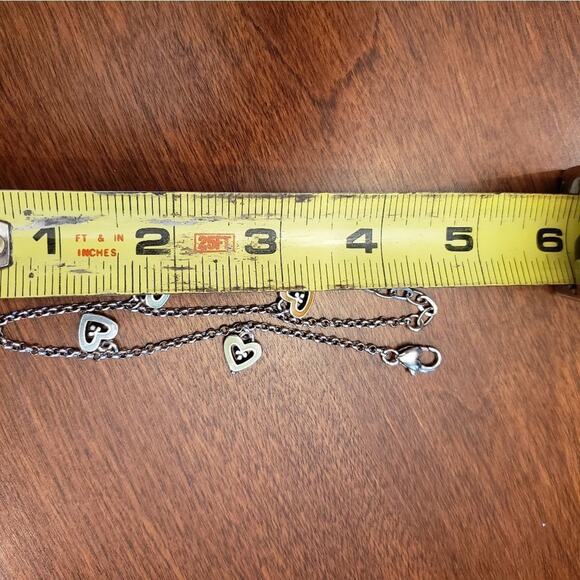 BRIGHTON enamel heart charm bracelet - Picture 7 of 8